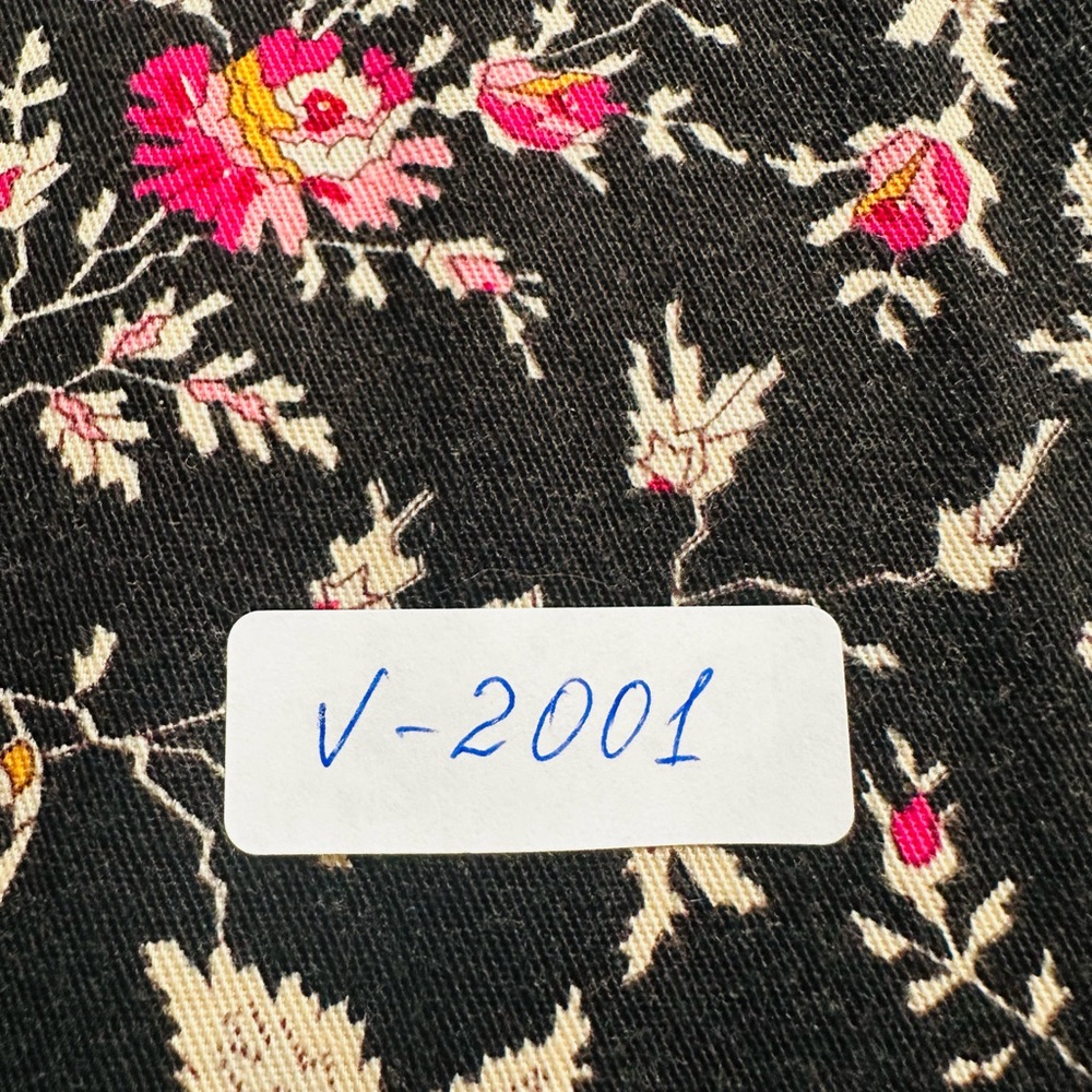Maggy London Black Floral Sheath Dress with Pink and Cream Accents - Picture 10 of 10
